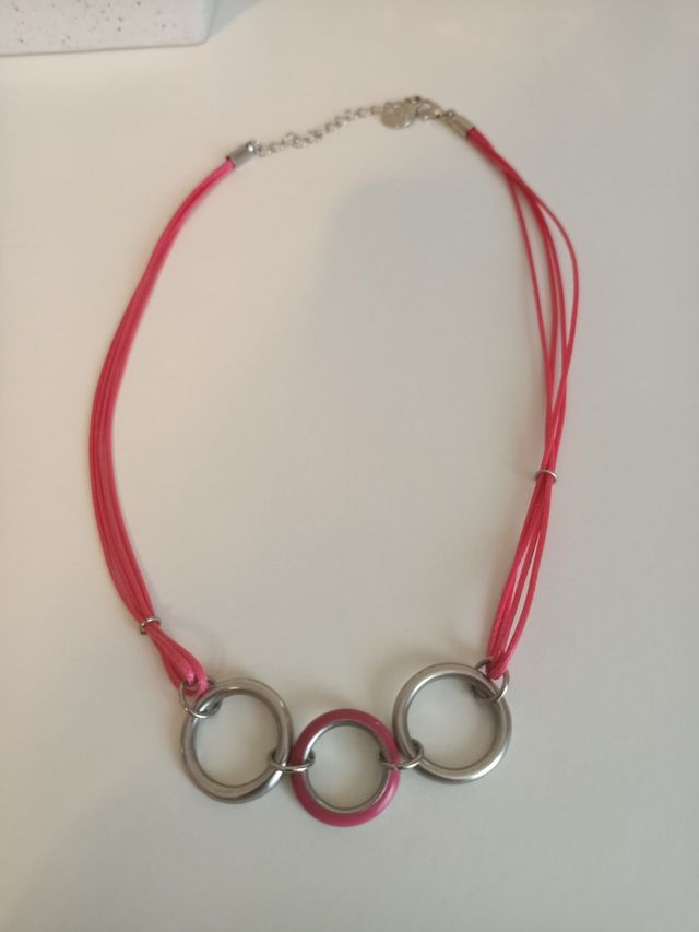 Collar Day Day | Plata y Rosa