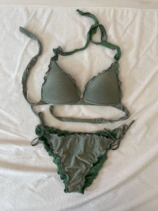 Bikini Calzedonia verde oliva