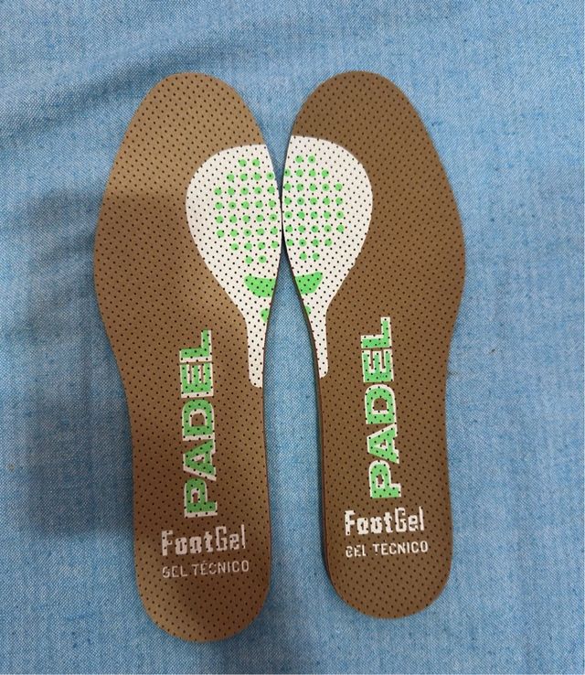 Plantillas FootGel Pádel - Gel Técnico