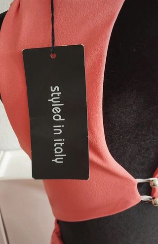 Vestido largo coral - Talla única