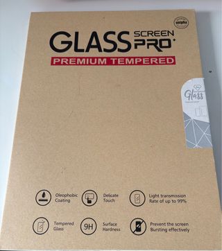 Protector Cristal Templado ipad