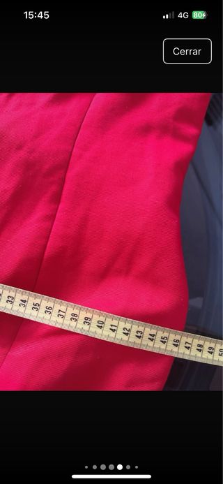 Traje Flamenca Rojo - Flores