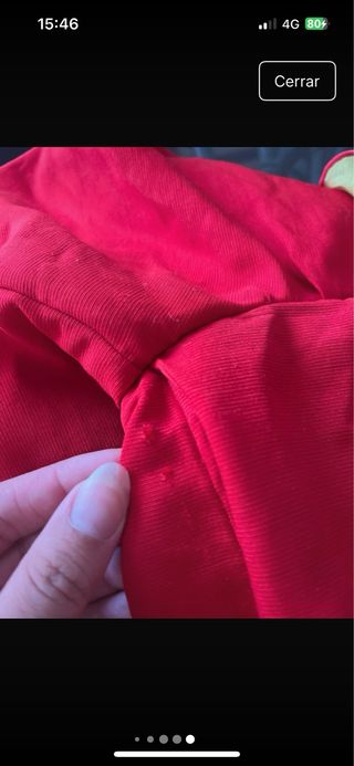 Traje Flamenca Rojo - Flores