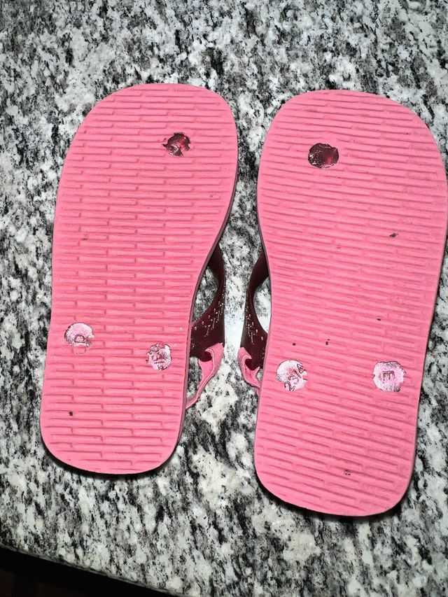 Havaianas infradito bimbi glitter rosa