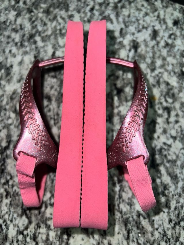 Havaianas infradito bimbi glitter rosa