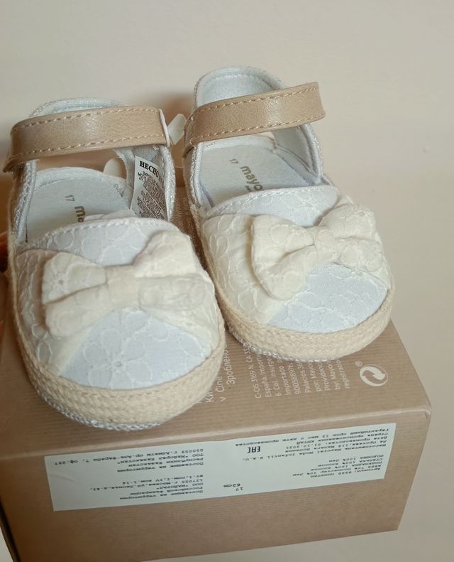 Zapatos niña mayoral recién nacido