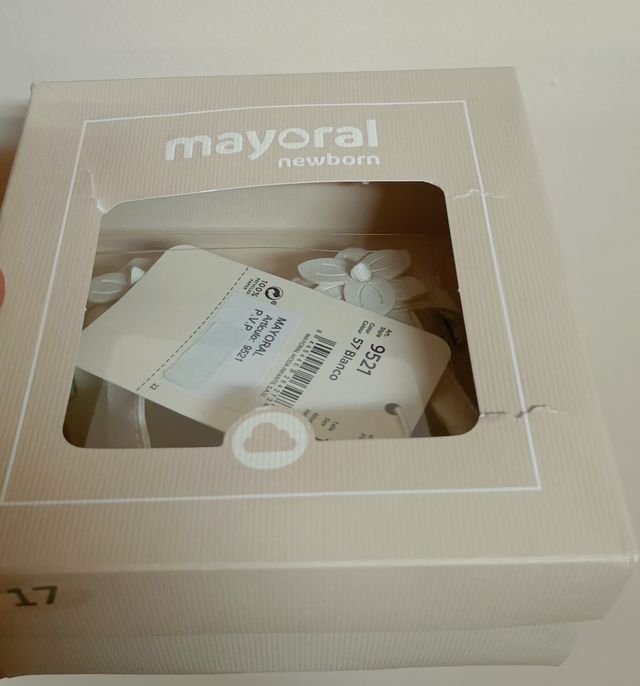 Zapatos niña mayoral recién nacido