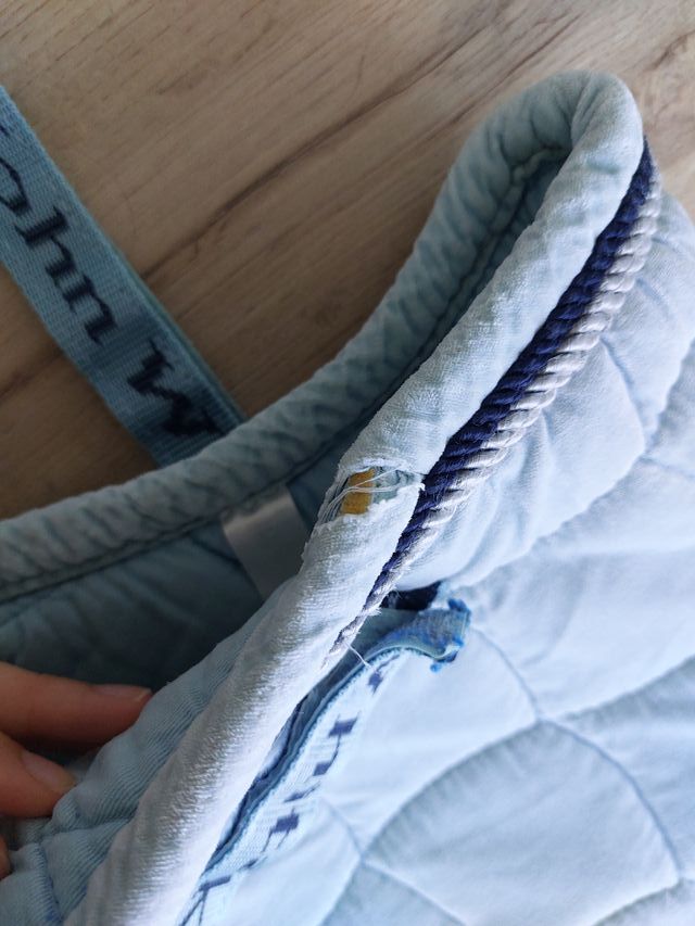 Sudadero de equitación azul claro John Whitaker