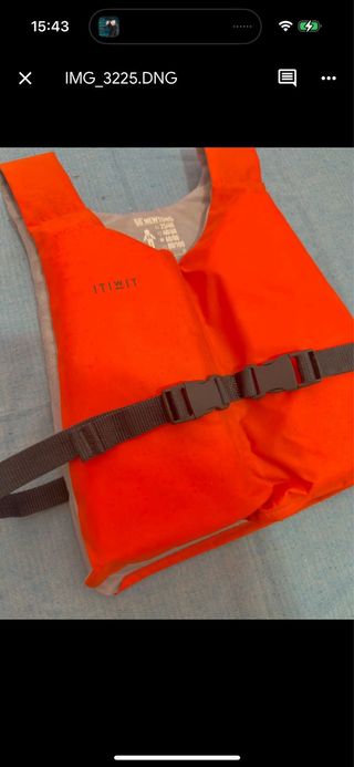 2 Chalecos salvavidas itiwit naranja
