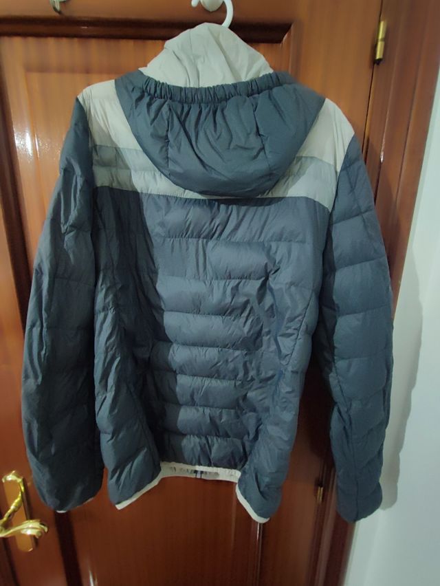 Chaqueta Meru beige y gris