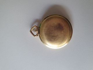 Reloj de bolsillo Festina chapado en oro con caden