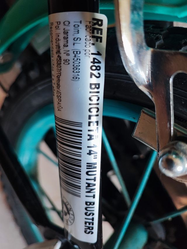 Bicicleta Mutant Busters 14"