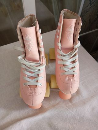 Patines Oxelo niña rosa