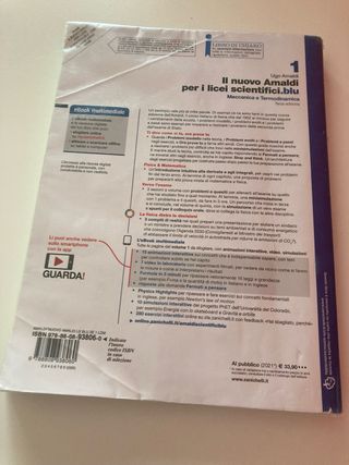 Il nuovo Amaldi per i licei scientifici blu 1