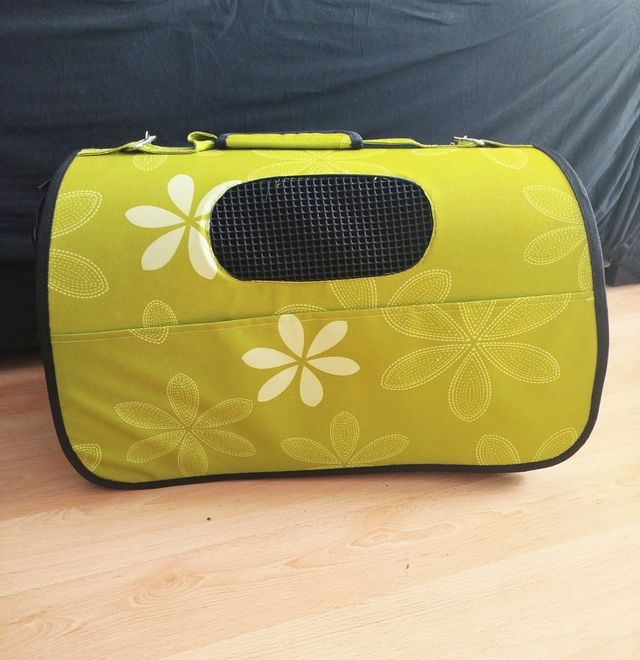 Transportín mascota - verde