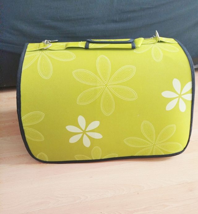 Transportín mascota - verde