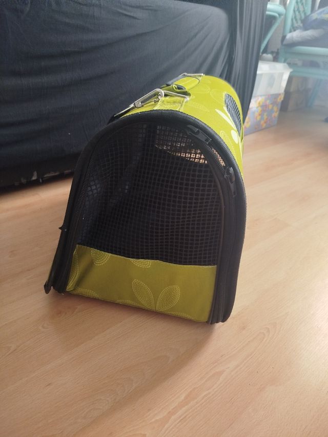 Transportín mascota - verde