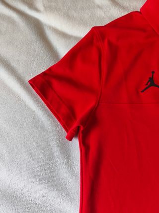 Polo Jordan rojo mujer, talla L