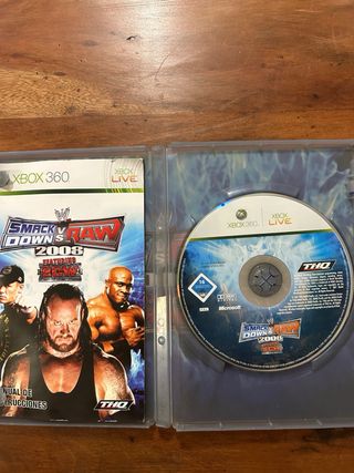 WWE SmackDown vs Raw 2008 Xbox 360