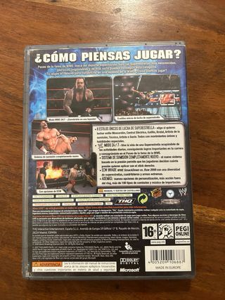 WWE SmackDown vs Raw 2008 Xbox 360