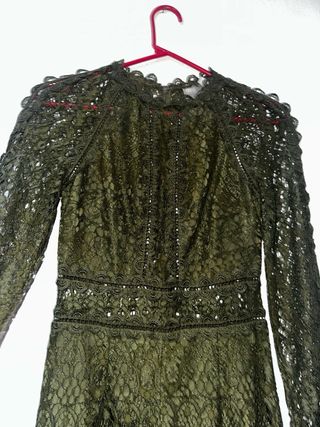 Vestito ASOS verde oliva - elegante
