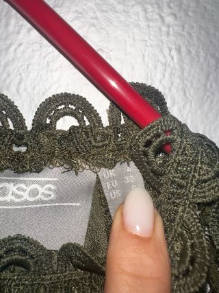 Vestito ASOS verde oliva - elegante