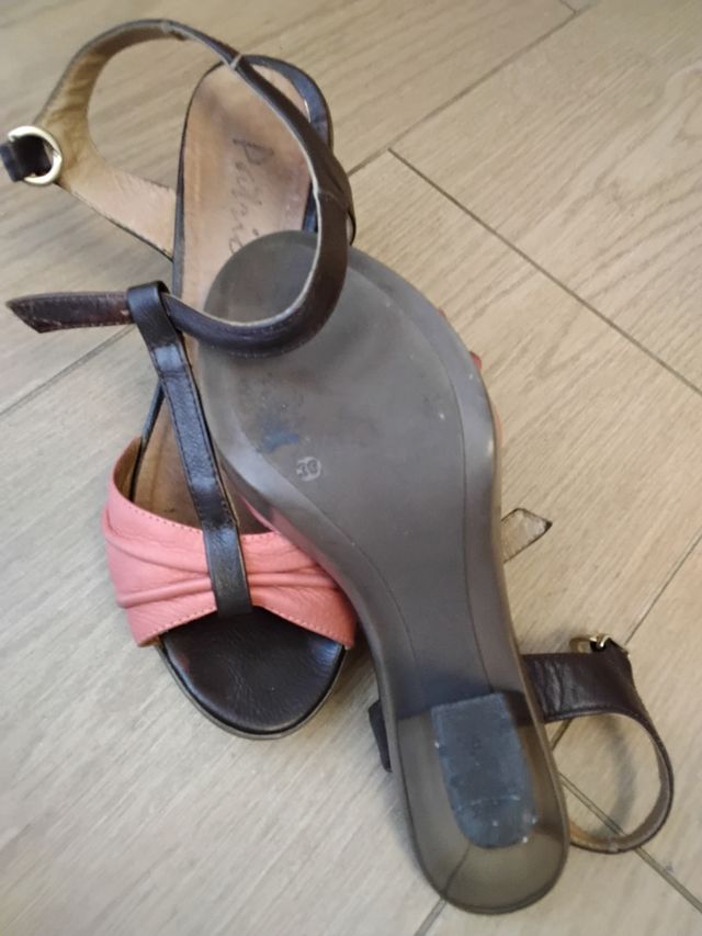 Sandalias Patricia Miller - Marrón y Teja