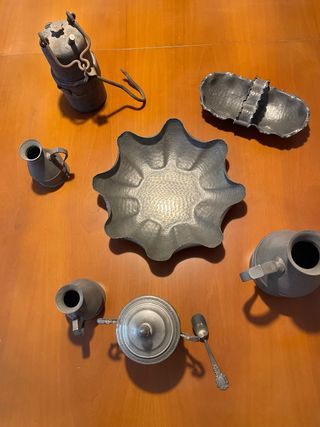 Set Peltro Vintage