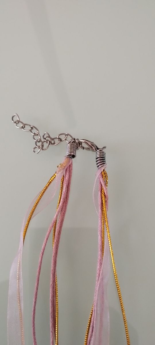 Collana vetro Murano viola