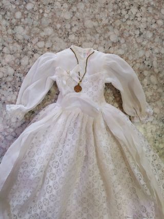 Vestido comunión Nancy años 70