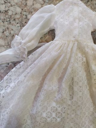 Vestido comunión Nancy años 70