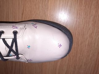 Botas Zara 37 - Beige con Flores