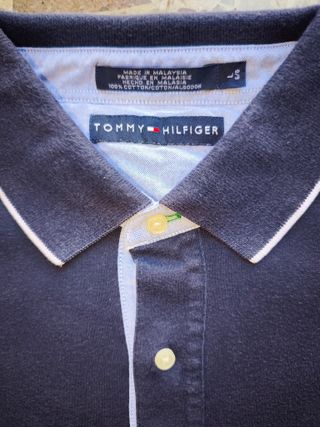 Polo Tommy Hilfiger Uomo Blu L