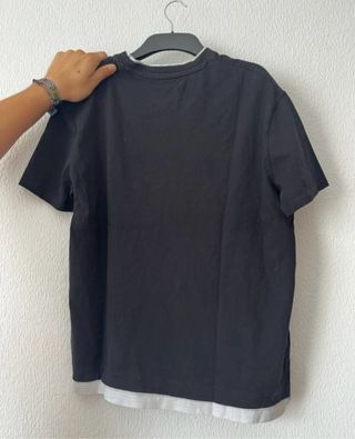 Camiseta negra Pull&Bear