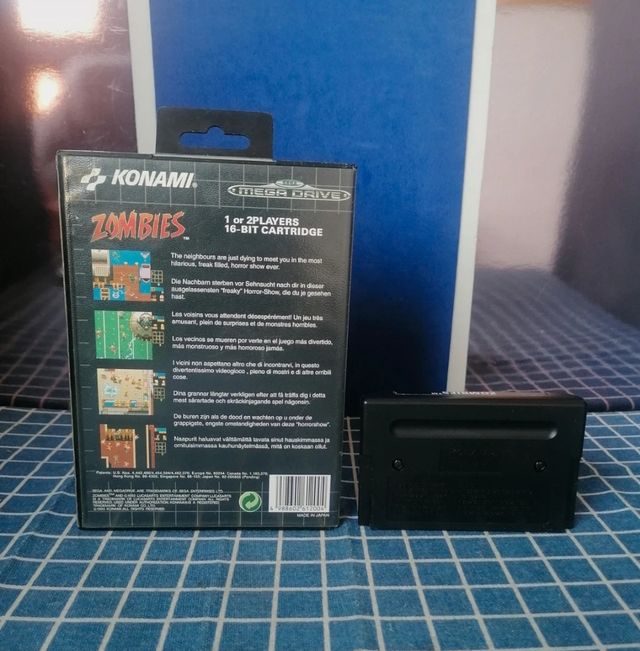 MEGADRIVE ZOMBIES ORIGINAL