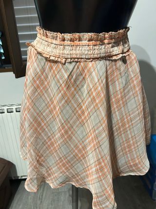 Falda Pepe Jeans - beige/naranja