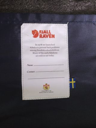 Zaino Fjallraven Kånken 20L Blu