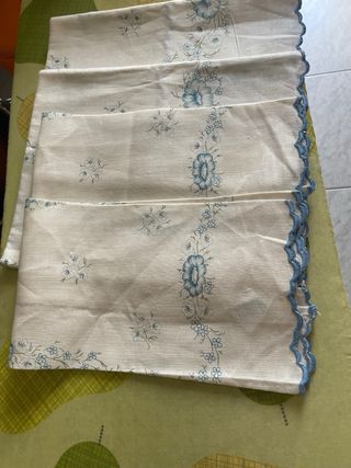 Set 4 Asciugamani Lino Zucchi - Bianchi e Blu