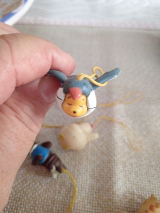 6 Pupazzi Winnie Pooh Vintage