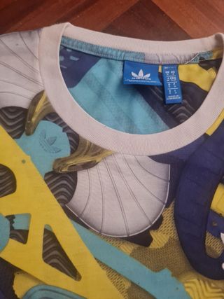 Maglietta Adidas Multicolor Tg.S