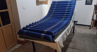 Colchón antiescaras hinchable - Cama articulada
