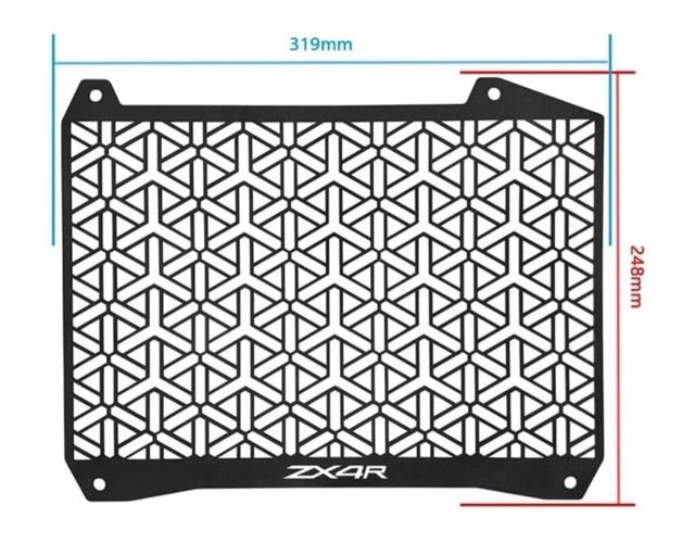Rejilla Protector Radiador Moto