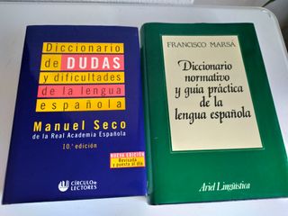 Diccionario Dudas Lengua Española
Manuel Seco. 