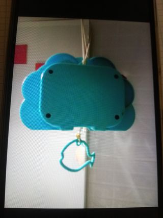 Móvil musical bebé barco