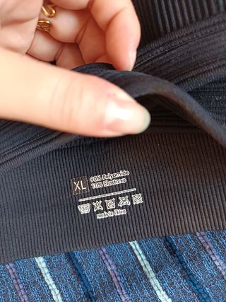 2 Tops deportivos Shein - Negro y Gris XL ajustado