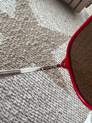 Gafas Mó Cervino rojas