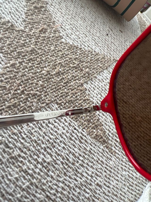 Gafas Mó Cervino rojas