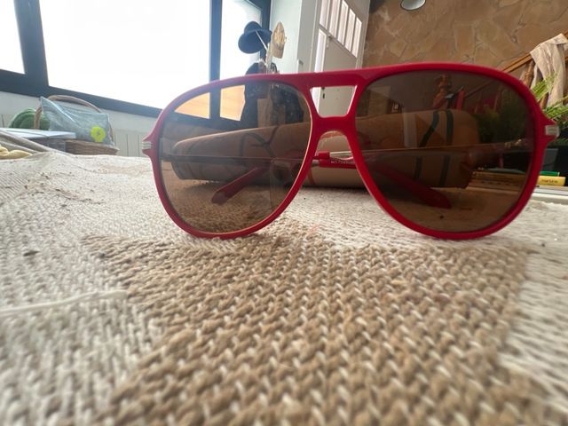 Gafas Mó Cervino rojas