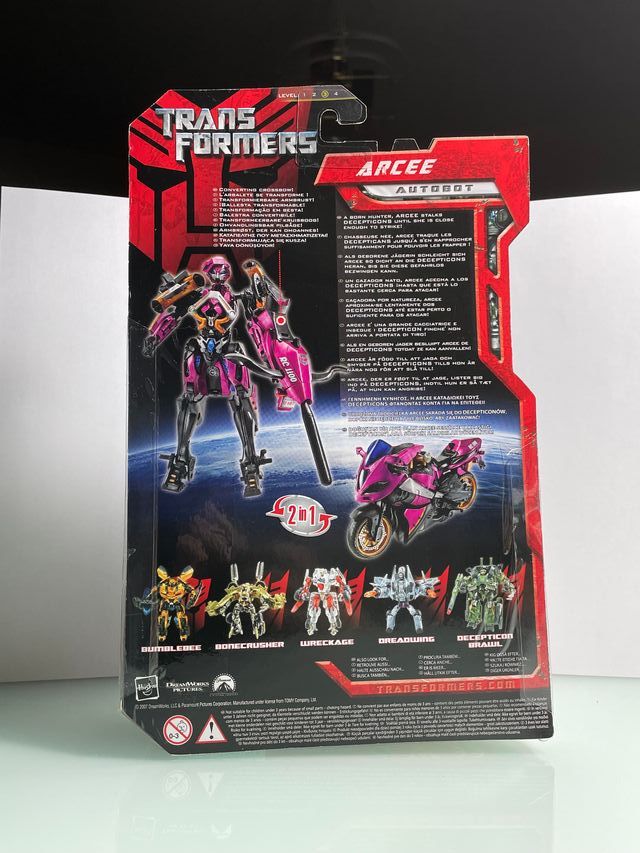 Transformers Arcee moto