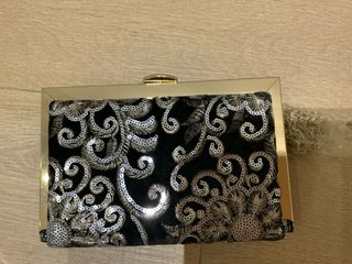 Bolso Fiesta Negro y Dorado